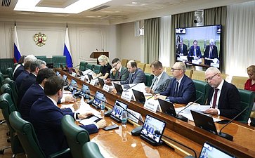 Заседание Совета по вопросам газификации субъектов Российской Федерации при Совете Федерации Федерального Собрания Российской Федерации