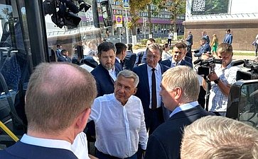 Сергей Рябухин принял участие во встрече в Ульяновске с делегацией из Татарстана