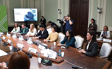 Церемония награждения победителей Первого Международного конкурса женских экологических проектов Совета ЕЖФ «Зеленое будущее» в странах БРИКС