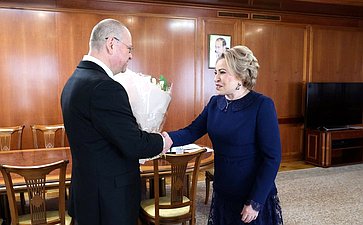 Валентина Матвиенко провела встречу с губернатором Пензенской области Олегом Мельниченко