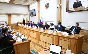 Заседание Комитета Совета Федерации по конституционному законодательству и государственному строительству