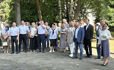 Сенаторы РФ приняли участие в открытии шахматного фестиваля в городе Данилове