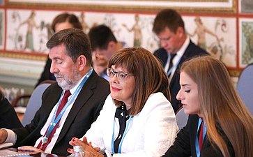 Встреча Председателя СФ В. Матвиенко с Председателем Народной скупщины Республики Сербии М. Гойкович