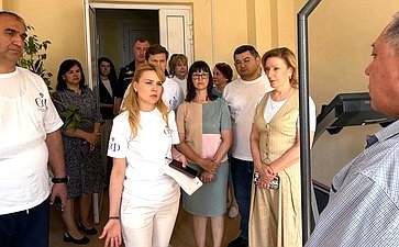 Сенаторы посетили филиал «Ивановский» АО «Московское протезно-ортопедическое предприятие»