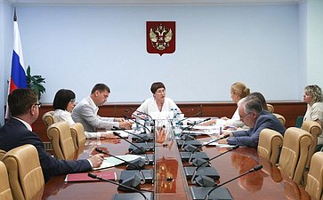 Совещание Комитета СФ по социальной политике «Строительство объектов здравоохранения, находящихся на контроле в Совете Федерации»