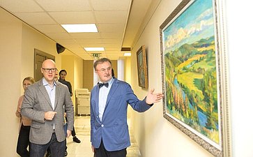 Открытие выставки работ художников из Владимирской области