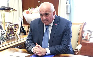 Встреча Председателя Совета Федерации Валентины Матвиенко с губернатором Костромской области Сергеем Ситниковым