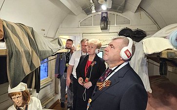 Ольга Бас приняла участие в торжественной встрече «Поезда Победы»