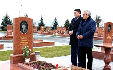 Баир Жамсуев и Вячеслав Мархаев посетили Северную Осетию