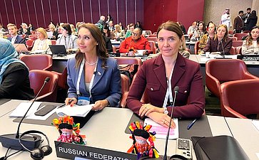 Сенаторы РФ приняли участие в заседании Постоянного комитета по вопросам демократии и прав человека. 151-я Ассамблея МПС