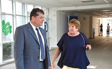 Любовь Глебова встретилась со студентами Севастопольского государственного университета
