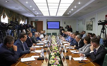 Заседание рабочей группы Временной комиссии СФ по защите государственного суверенитета и предотвращению вмешательства во внутренние дела РФ