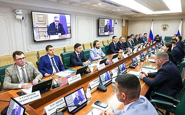 Заседание Палаты молодых законодателей при Совете Федерации