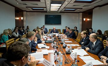 Заседание Комитета Совета Федерации по конституционному законодательству и государственному строительству