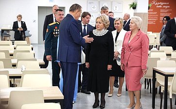 Валентина Матвиенко приняла участие в торжественном открытии Гатчинского центра образования «Высший пилотаж»
