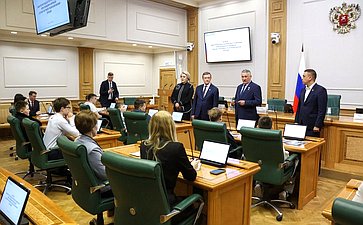 Встреча сенаторов РФ с детьми участников специальной военной операции