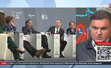 Сергей Перминов посетил «ЛенТВ24» и резюмировал итоги региональной недели