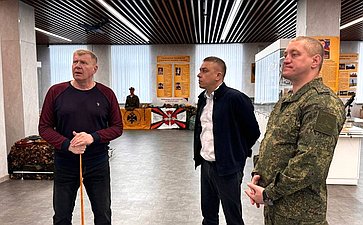 Айрат Гибатдинов посетил Ульяновское гвардейское суворовское военное училище