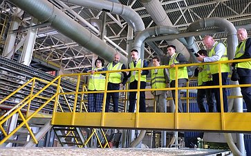 Сенаторы посетили деревоперерабатывающие предприятия в Кировской области