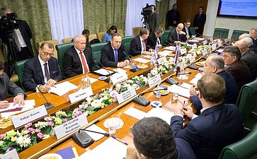 Совместное заседание Комитета СФ по международным делам, Комитета по обороне и безопасности СФ и Комиссии по международным делам и обороне Кнессета Израиля