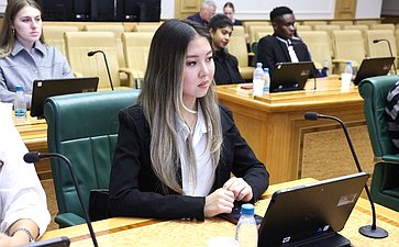 Наталья Никонорова провела встречу с иностранными студентами, проходящими обучение в Российской академии народного хозяйства и государственной службы при Президенте Российской Федерации
