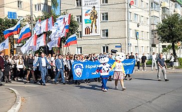 Константин Косачев поздравил студентов Поволжского государственного технологического университета и Марийского государственного университета с Днем знаний