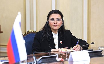 Встреча Председателя Совета Федерации Валентины Матвиенко с Председателем Консультативного совета Национального собрания Королевства Бахрейн Али Бен Салехом Ас-Салехом