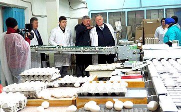Вячеслав Наговицын побывал на птицефабрике в Улан-Удэ
