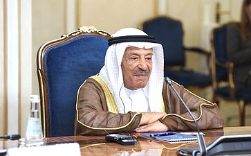 Встреча Председателя Совета Федерации Валентины Матвиенко с Председателем Консультативного совета Национального собрания Королевства Бахрейн Али Бен Салехом Ас-Салехом