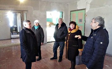 Сергей Михайлов осмотрел социальные объекты Ононского района