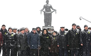 Валентина Матвиенко приняла участие в мероприятиях, посвященных 78-й годовщине полного освобождения Ленинграда от фашистской блокады