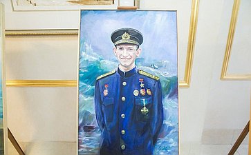 Выставка портретов ветеранов-героев Великой Отечественной войны в Совете Федерации