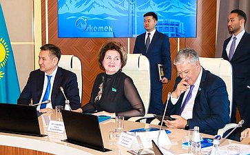 Делегация Совета Федерации во главе с первым заместителем Председателя СФ Андреем Яцкиным приняла участие в 24-м заседании Комиссии по сотрудничеству между Сенатом Парламента Республики Казахстан и Советом Федерации