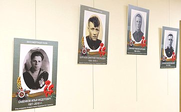 В Совете Федерации в преддверии Дня памяти и скорби состоялось торжественное открытие выставки «Память поколений»
