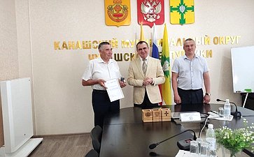 Николай Федоров совершил рабочую поездку в Канашский муниципальный округ