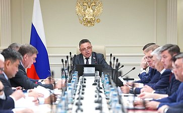Заседание Комитета Совета Федерации по Регламенту и организации парламентской деятельности