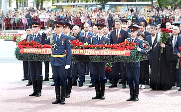 Ольга Хохлова во Владимире приняла участие в мероприятиях, посвященных Дню Победы