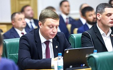 Заседание Палаты молодых законодателей при Совете Федерации
