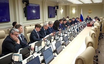 Заседание Комитета Совета Федерации по Регламенту и организации парламентской деятельности