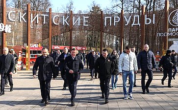 Рабочая поездка Андрея Турчака в Московскую область (фото Григорий Надток)