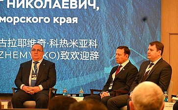 Александр Ролик принял участие в пленарном заседании Дальневосточного международного форума «Экспортный потенциал Приморья:2025»