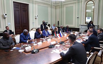 Константин Косачев провел встречу с заместителем Председателя Сената Республики Кения Катури Мурунги