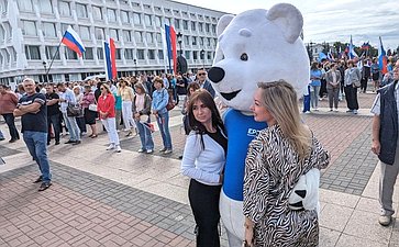 Сергей Рябухин в Ульяновской области принял участие в мероприятиях, посвященных Дню государственного флага России