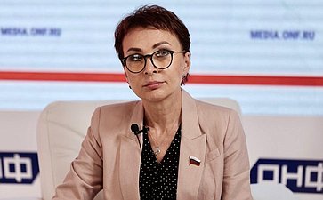 Татьяна Кусайко приняла участие в пресс-конференции, посвящённой вакцинации против COVID-19