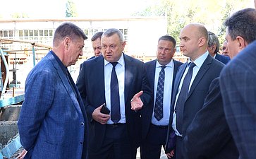 В ходе поездки сенаторы РФ посетили объекты инженерной инфраструктуры и экологии