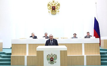 Заседание Палаты молодых законодателей при Совете Федерации