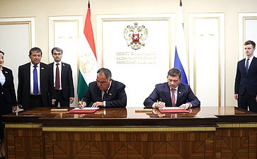 14-е заседание Комиссии по сотрудничеству Совета Федерации Федерального Собрания Российской Федерации и Маджлиси милли Маджлиси Оли Республики Таджикистан