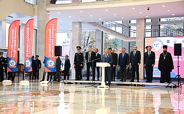 Торжественная церемония вручения переходящего знамени Президента РФ победителю смотр-конкурса на звание «Лучший казачий кадетский корпус»