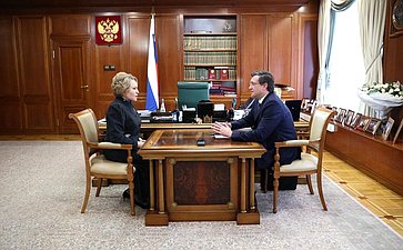 Встреча Председателя Совета Федерации Валентины Матвиенко с руководством Нижегородской области