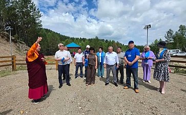Баир Жамсуев посетил Петровск-Забайкальский район